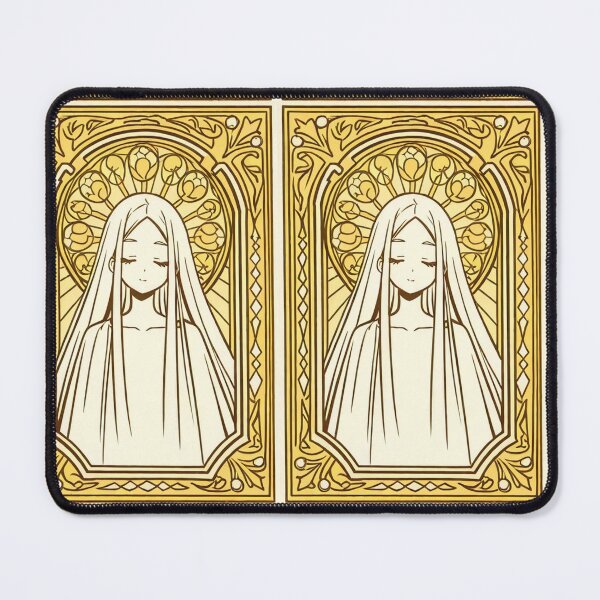Item preview, Portrait - Woman closed eyes golden frame designed and sold by AnimeShin.