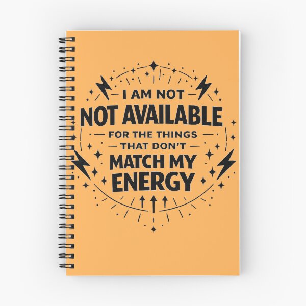 Item preview, I Am Not Available For The Things That Don't Match My Energy | Empowering Boundaries Quote designed and sold by StickerBloom-4U.