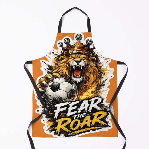 Item preview, Lion Football King Sticker | Crown Soccer Mascot Design designed and sold by DoneAndDusted.