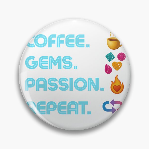 Item preview, Coffee Gems Passion Repeat – Jewelry Maker designed and sold by lazulishop.