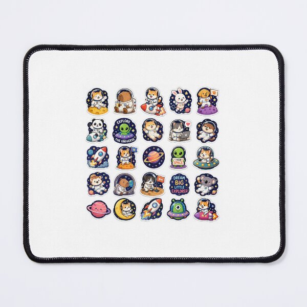 Item preview, Space Explorer Animals Sticker Pack designed and sold by FAZ-DESIGNS.