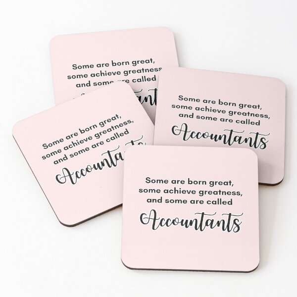 Item preview, Accountants | Misty Rose designed and sold by Grixel's Paang Gala Shop.
