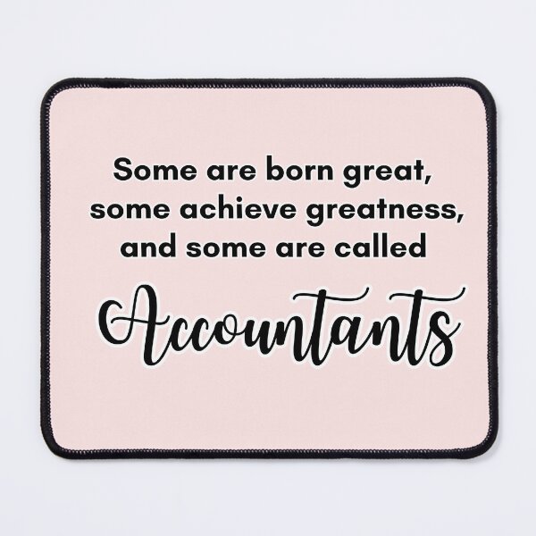 Item preview, Accountants | Misty Rose designed and sold by Grixel's Paang Gala Shop.
