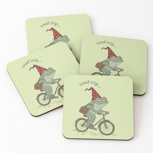 Item preview, Cottagecore toad trip whimsical journey designed and sold by Applecrunch.
