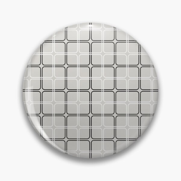 Item preview, Timberwolfe, black & white geometric pattern designed and sold by Mint + Midnight.
