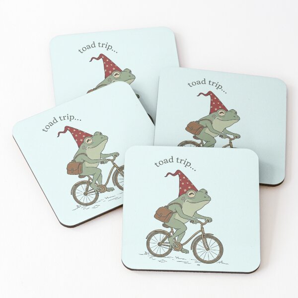 Item preview, Cottagecore toad trip whimsical journey designed and sold by Applecrunch.