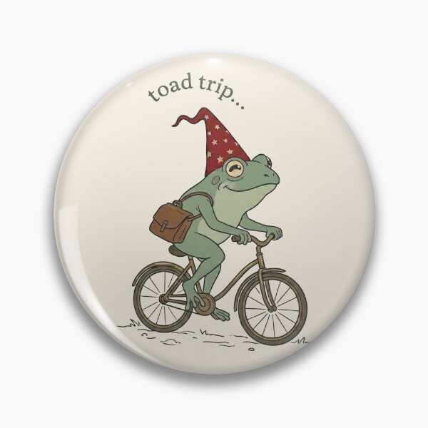 Item preview, Cottagecore toad trip whimsical journey designed and sold by Applecrunch.