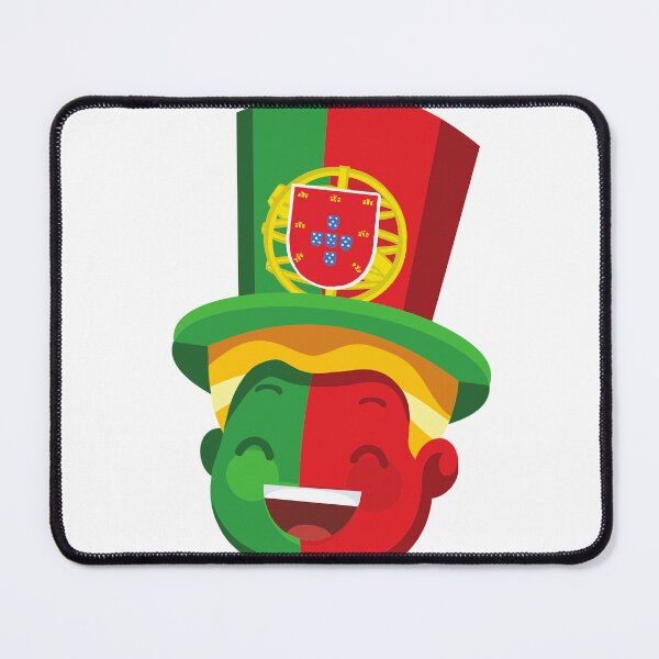Item preview, Festive Portugal Fan - Portuguese Flag Face Paint & Hat designed and sold by debbiebento.