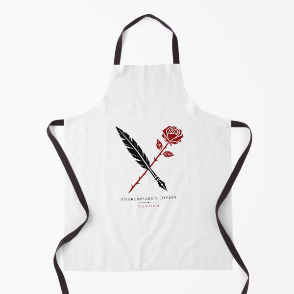 Item preview, Shakespeare's Lovers Verona Crossed Rose Quill Art designed and sold by Fenay Designs.