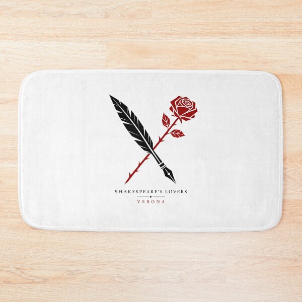 Item preview, Shakespeare's Lovers Verona Crossed Rose Quill Art designed and sold by Fenay Designs.