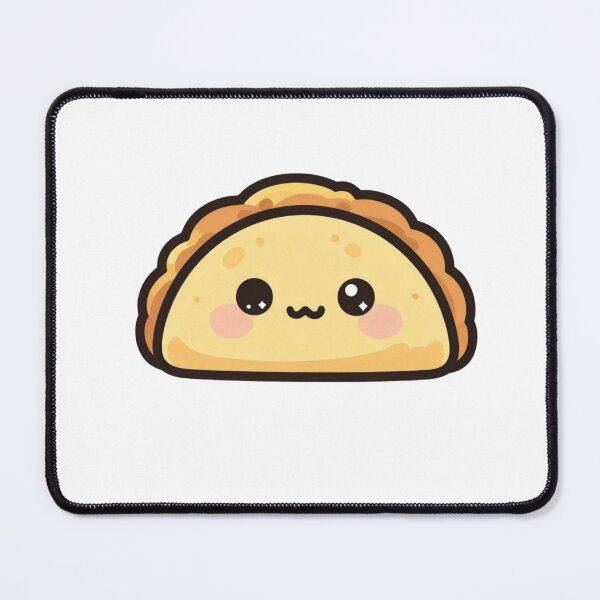 Item preview, Sweet Taco Kawaii Food Character designed and sold by anime355.