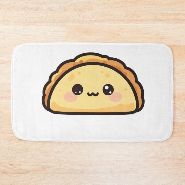 Item preview, Sweet Taco Kawaii Food Character designed and sold by anime355.
