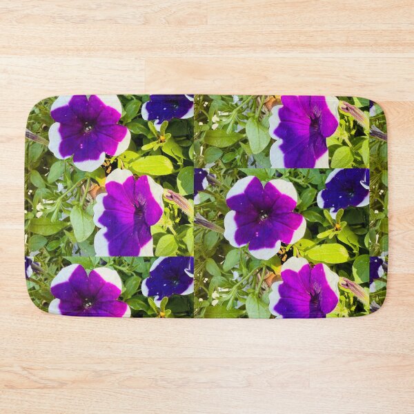 Item preview, Purple and White Bi-Color Petunia Flowers designed and sold by BalkanBloom.