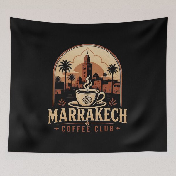 Item preview, Marrakech Coffee Club – Moroccan Café Vibes designed and sold by ABLAT-CREATIONS.