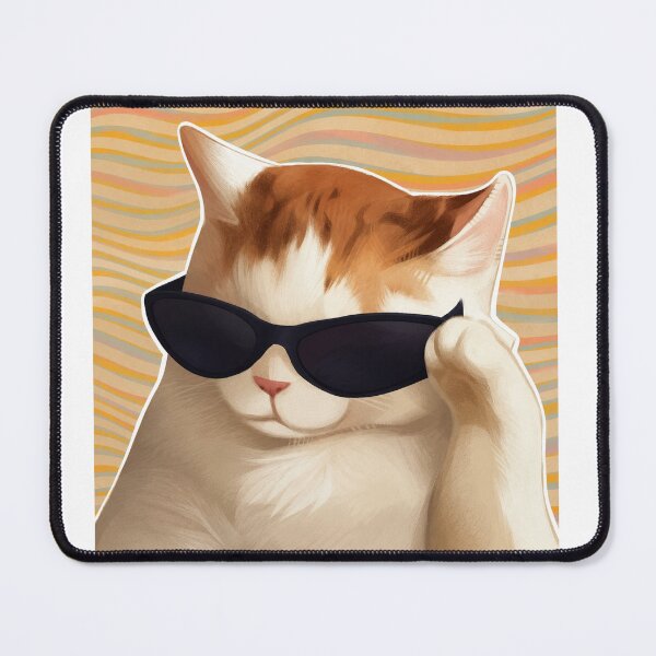 Item preview, Too Cool to Care Cat designed and sold by jeehh.