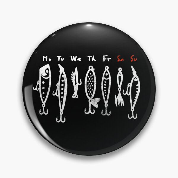 Item preview, Fishing, Fishing Week Schedule designed and sold by Madzilla Wear.