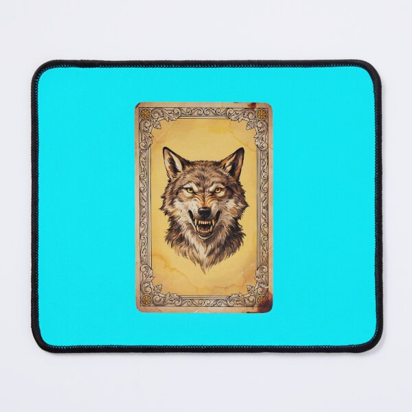 Item preview, The Wolf Tarot Card designed and sold by Tiny Rage Crea.