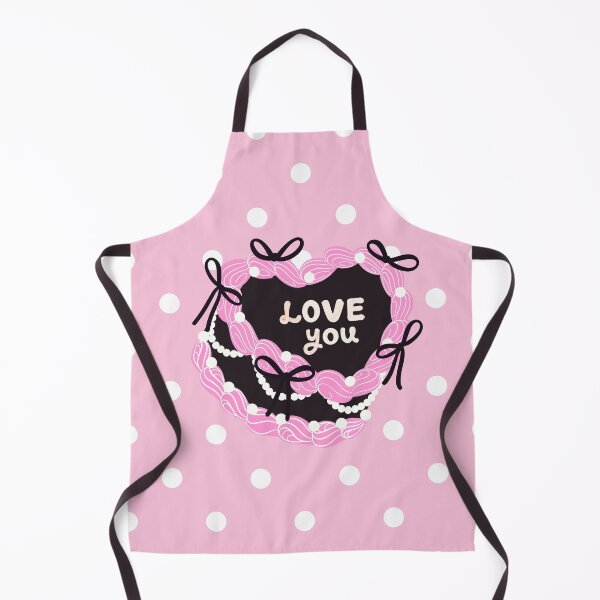 Item preview, love you cake kawaii pastel goth pink frosting  designed and sold by pasteldreams26.