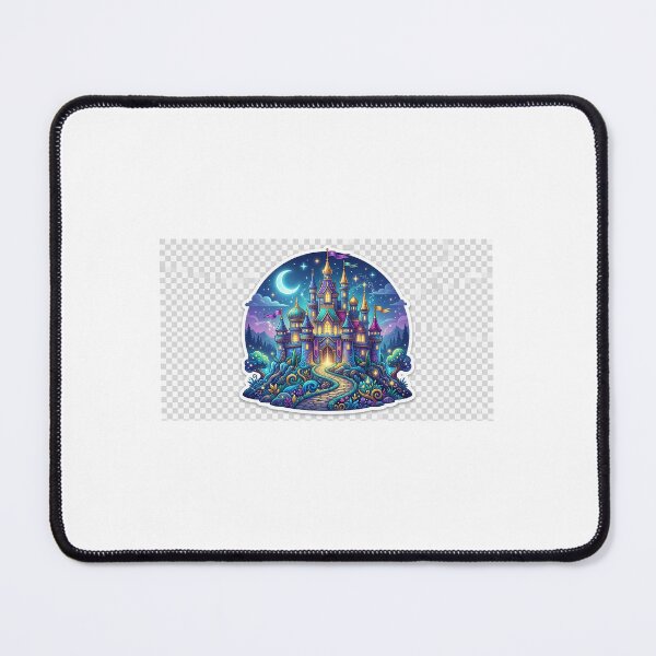 Item preview, Fantasy Castle Dreams Sticker designed and sold by SKJWorldprints.