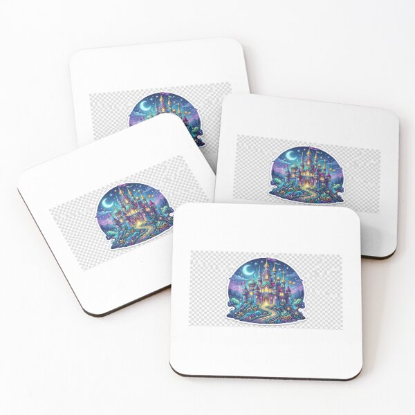 Item preview, Fantasy Castle Dreams Sticker designed and sold by SKJWorldprints.
