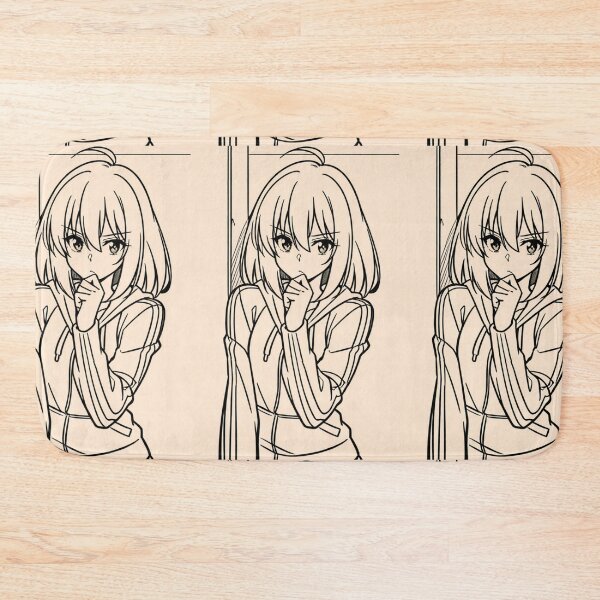 Item preview, Portrait - Young dreamy girl hoodie hand mouth designed and sold by AnimeShin.