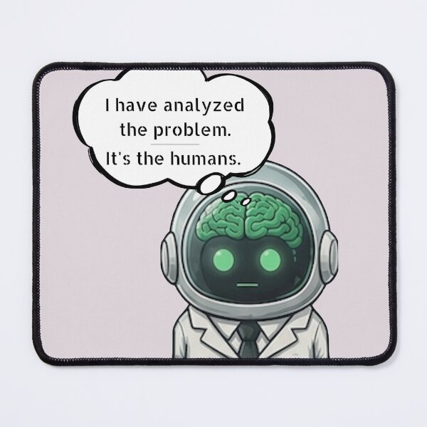 Item preview, AI Comic , Robot Scientist . designed and sold by  Custom creations usa.
