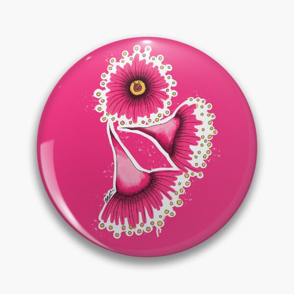 Item preview, Australian Pink Gum Blossom  designed and sold by TheMossAndMermaid.