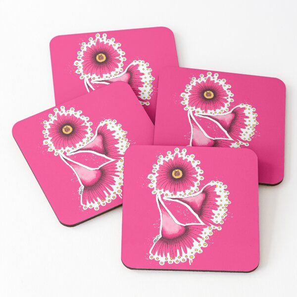 Item preview, Australian Pink Gum Blossom  designed and sold by TheMossAndMermaid.