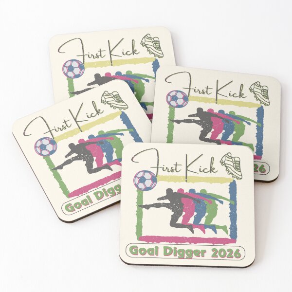 Item preview, First Kick Goal Digger 2026 designed and sold by DJava-ArtO.