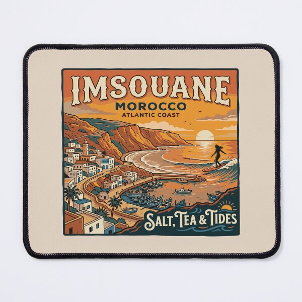 Item preview, Imsouane Morocco, Surf, Tea & Atlantic Coastal Vibes designed and sold by bihtti.
