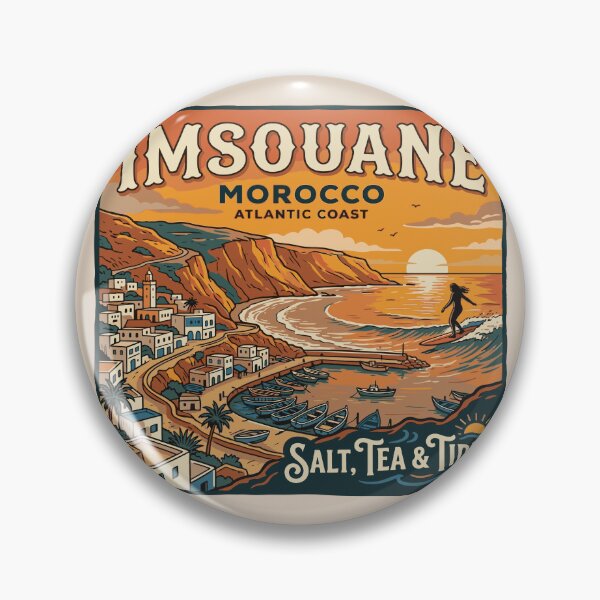 Item preview, Imsouane Morocco, Surf, Tea & Atlantic Coastal Vibes designed and sold by bihtti.