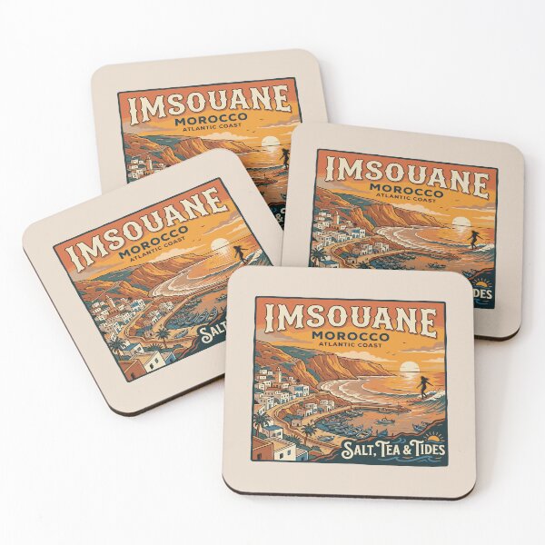 Item preview, Imsouane Morocco, Surf, Tea & Atlantic Coastal Vibes designed and sold by bihtti.