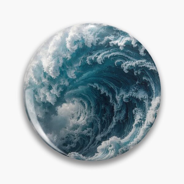 Item preview, Massive Crashing Ocean Wave with White Foam designed and sold by Pioneer Spirit Market.