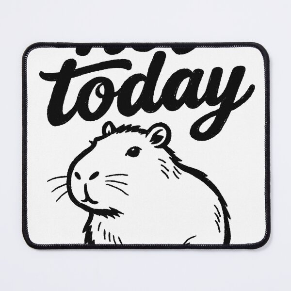 Item preview, Not Today Mood Capy designed and sold by SugarCore.