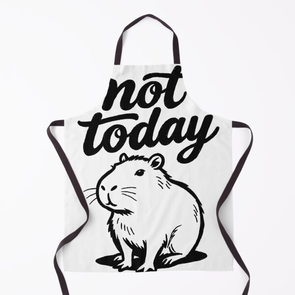 Item preview, Not Today Mood Capy designed and sold by SugarCore.