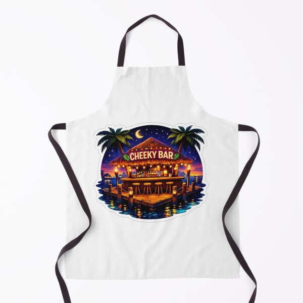 Item preview, Cheeky Bar – Tropical Tiki Night designed and sold by celestialseastc.