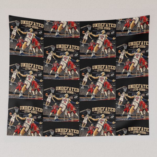 Item preview, Undefeated 1776-2026 250 Years Basketball 4th of July designed and sold by thefirstbroo.