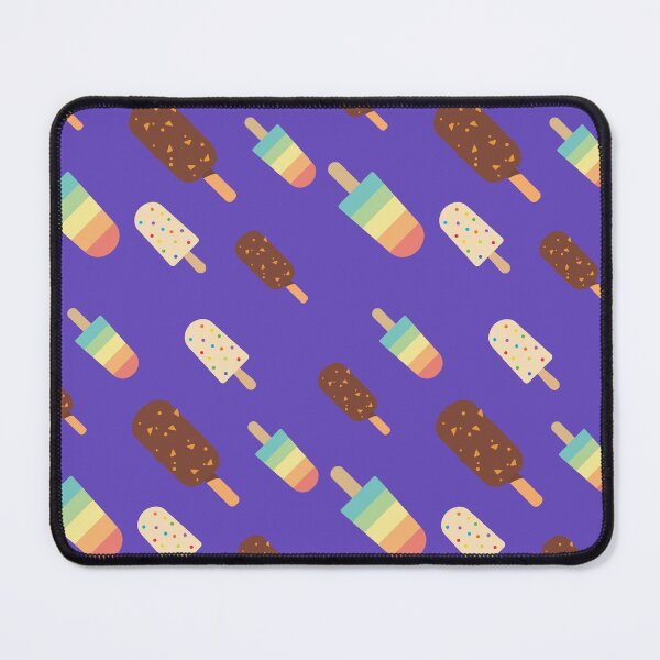 Item preview, Cute Pastel Summer Ice Cream Popsicles Pattern designed and sold by Nikola Dio.