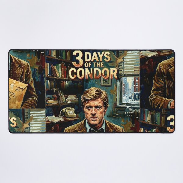 Item preview, The Condor Has Flown – 3 Days of the Condor Fine Art Print designed and sold by Art's Diner.