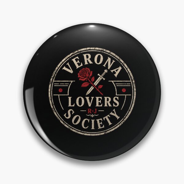 Item preview, Verona Lovers Society Vintage Distressed Stamp Graphic designed and sold by Fenay Designs.