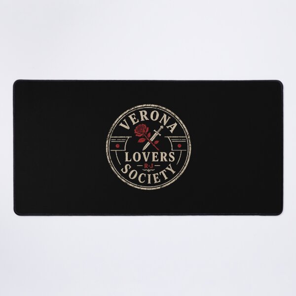 Item preview, Verona Lovers Society Vintage Distressed Stamp Graphic designed and sold by Fenay Designs.
