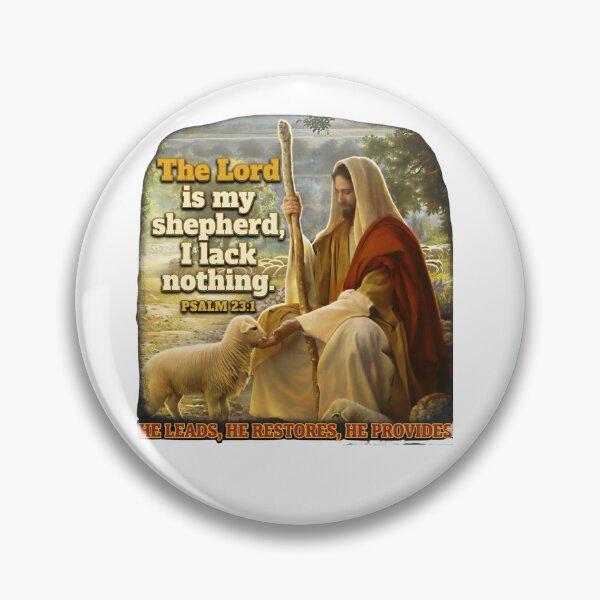 Item preview, “The Lord Is My Shepherd, I Lack Nothing.” – Psalm 23:1 designed and sold by KINGDOM GOLD STUDIO.