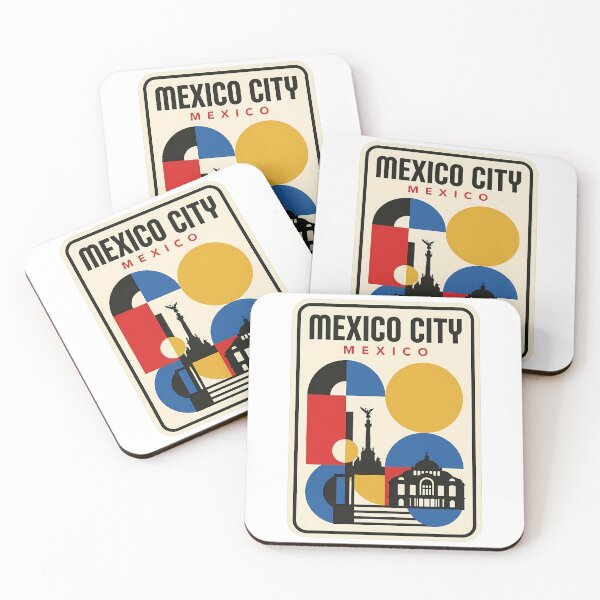 Item preview, Mexico City Geometric Mid Century Modern Travel designed and sold by k3rstman1.