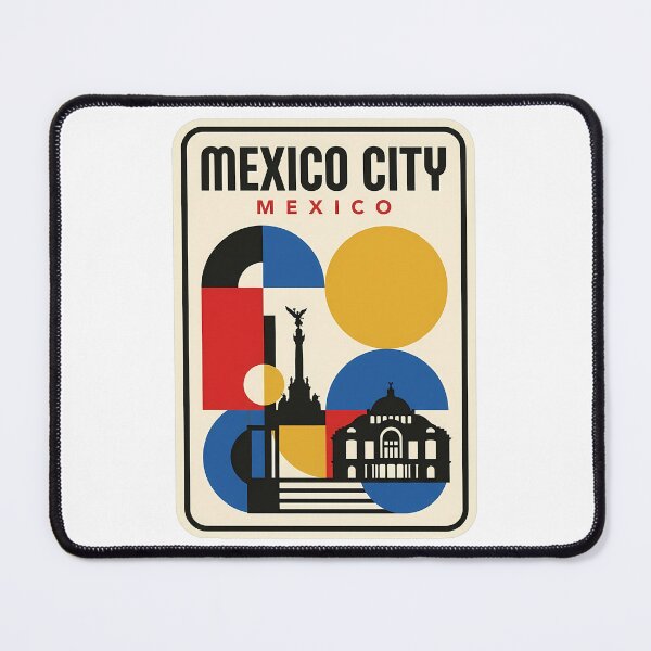 Item preview, Mexico City Geometric Mid Century Modern Travel designed and sold by k3rstman1.