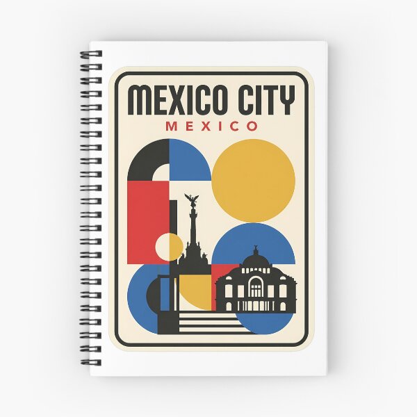 Item preview, Mexico City Geometric Mid Century Modern Travel designed and sold by k3rstman1.