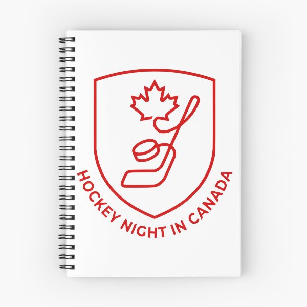 Item preview, Minimalist Hockey Night in Canadian Shield Line Art designed and sold by Imaginationbeyond.