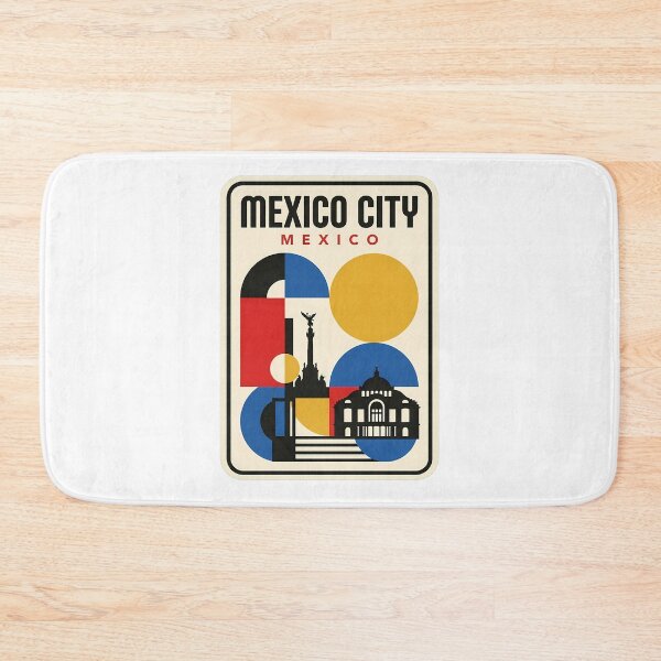 Item preview, Mexico City Geometric Mid Century Modern Travel designed and sold by k3rstman1.