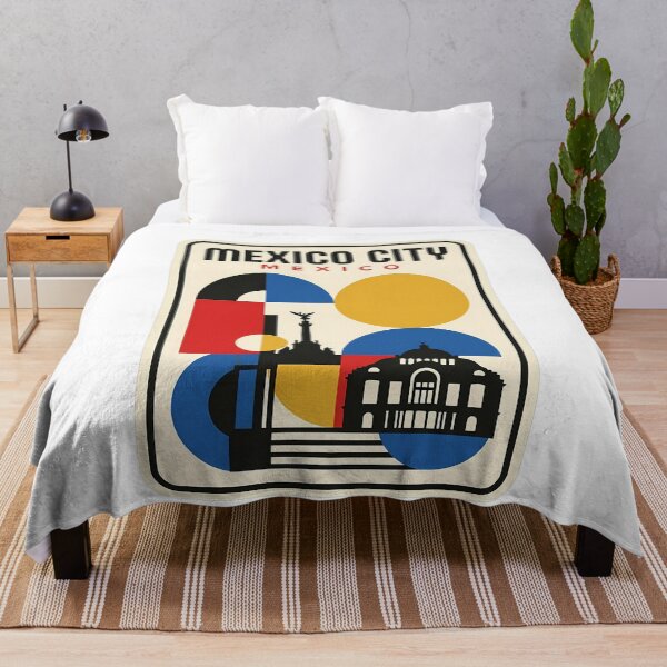 Item preview, Mexico City Geometric Mid Century Modern Travel designed and sold by k3rstman1.