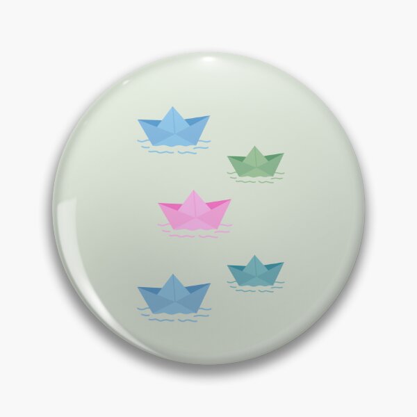 Item preview, Colorful maritime origami boats, folding boat designed and sold by MarthasHus.