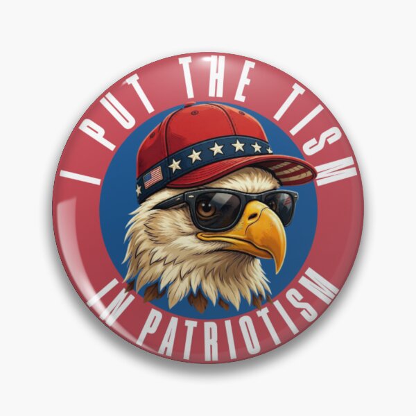 Item preview, I Put The Tism in Patriotism Athletic Eagle designed and sold by TheEndDesign.